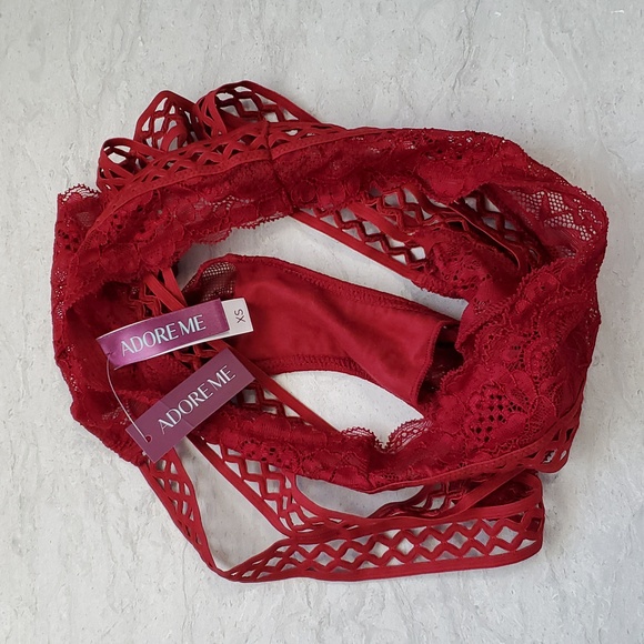 Lace high-waisted Adore Me Panties - Picture 6 of 6